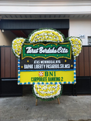Papan Bunga Duka di Putussibau Utara