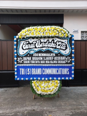 Papan Bunga Duka di Putussibau Utara